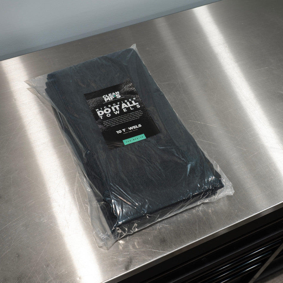 All Purpose Towel Black 10 Pack