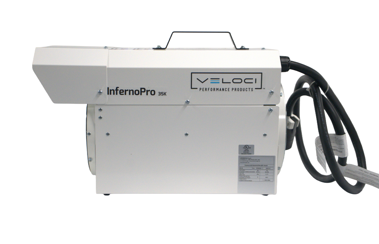 VELOCI InfernoPro 35 Electric Heater 240V