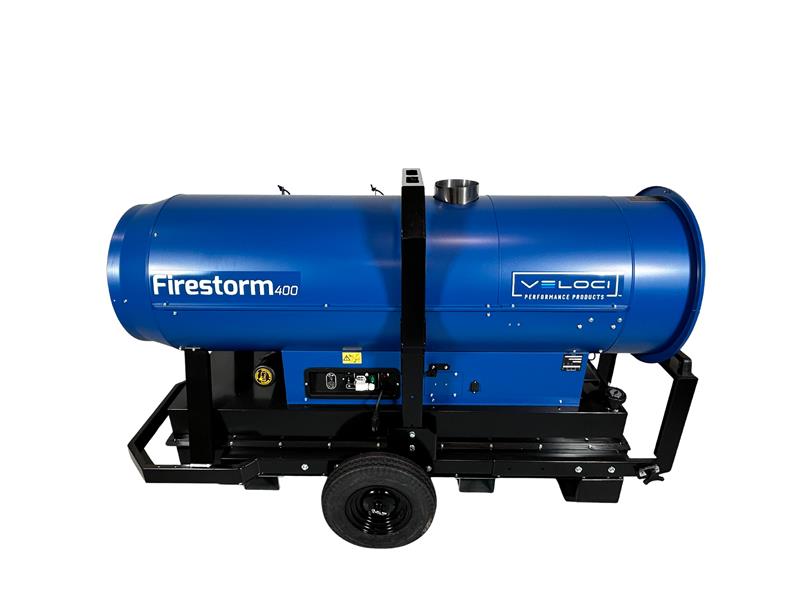 Veloci Firestorm 400HC Mobile Indirect Heater - MTM Hydro