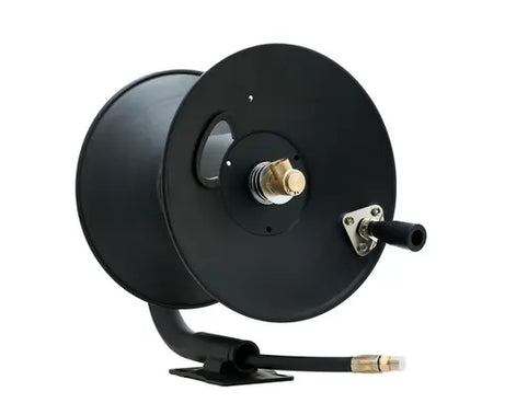 50 PAINTED HOSE REEL 3/8 MXF, 140F MAX TEMP