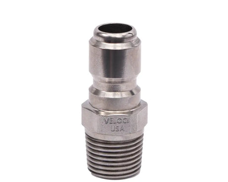 PRIMA STAINLESS STEEL QC PLUG 3/8MPT