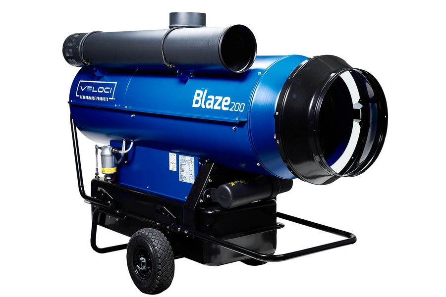 Veloci Blaze 200 Mobile Indirect Heater - Package