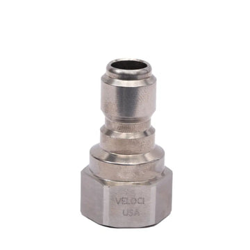 PRIMA STAINLESS STEEL QC PLUG 3/8FPT