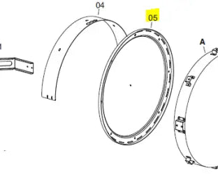 Irradiation  front disc