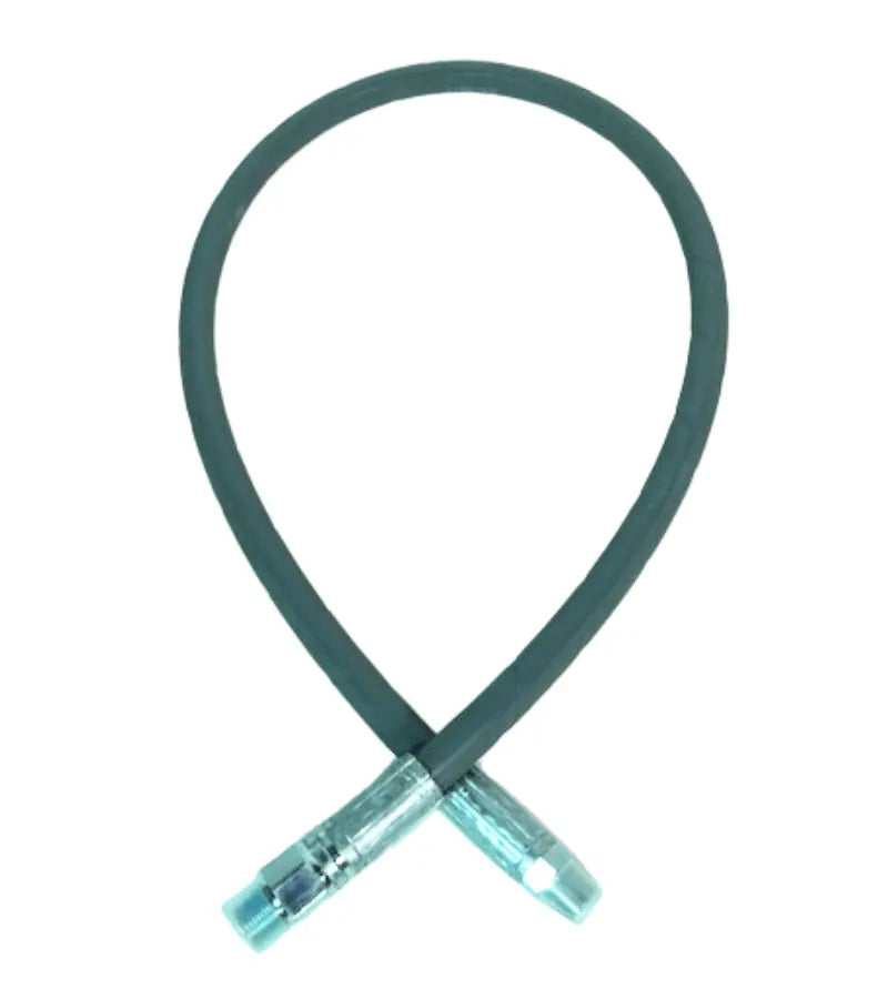 JUMPER HOSE/WHIP LINE 3/8 X 5' 4,000PSI - WRAPPED GREY