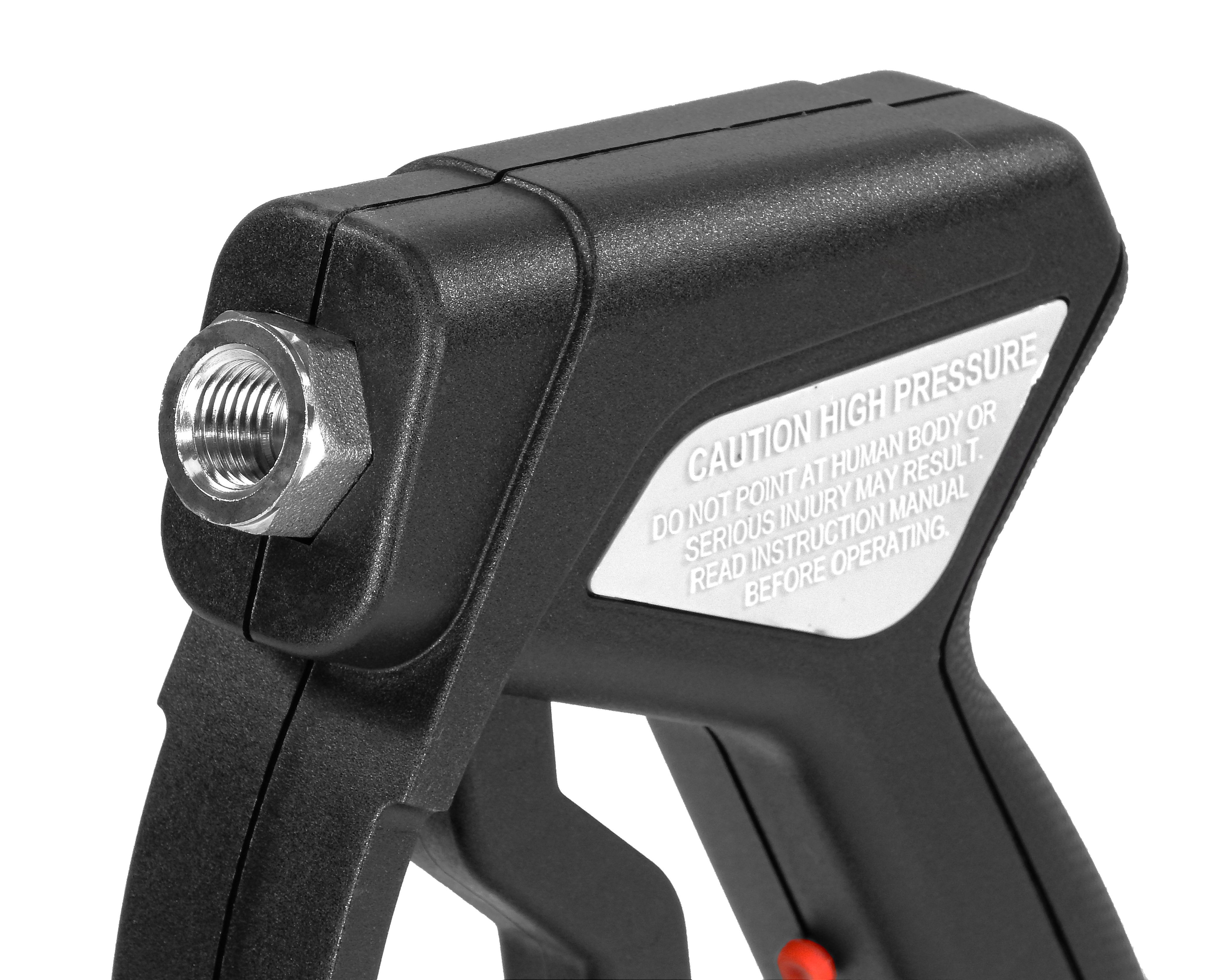 SGS28 SPRAY GUN-NICKEL PLATE BRASS-SS SWIVEL INLET