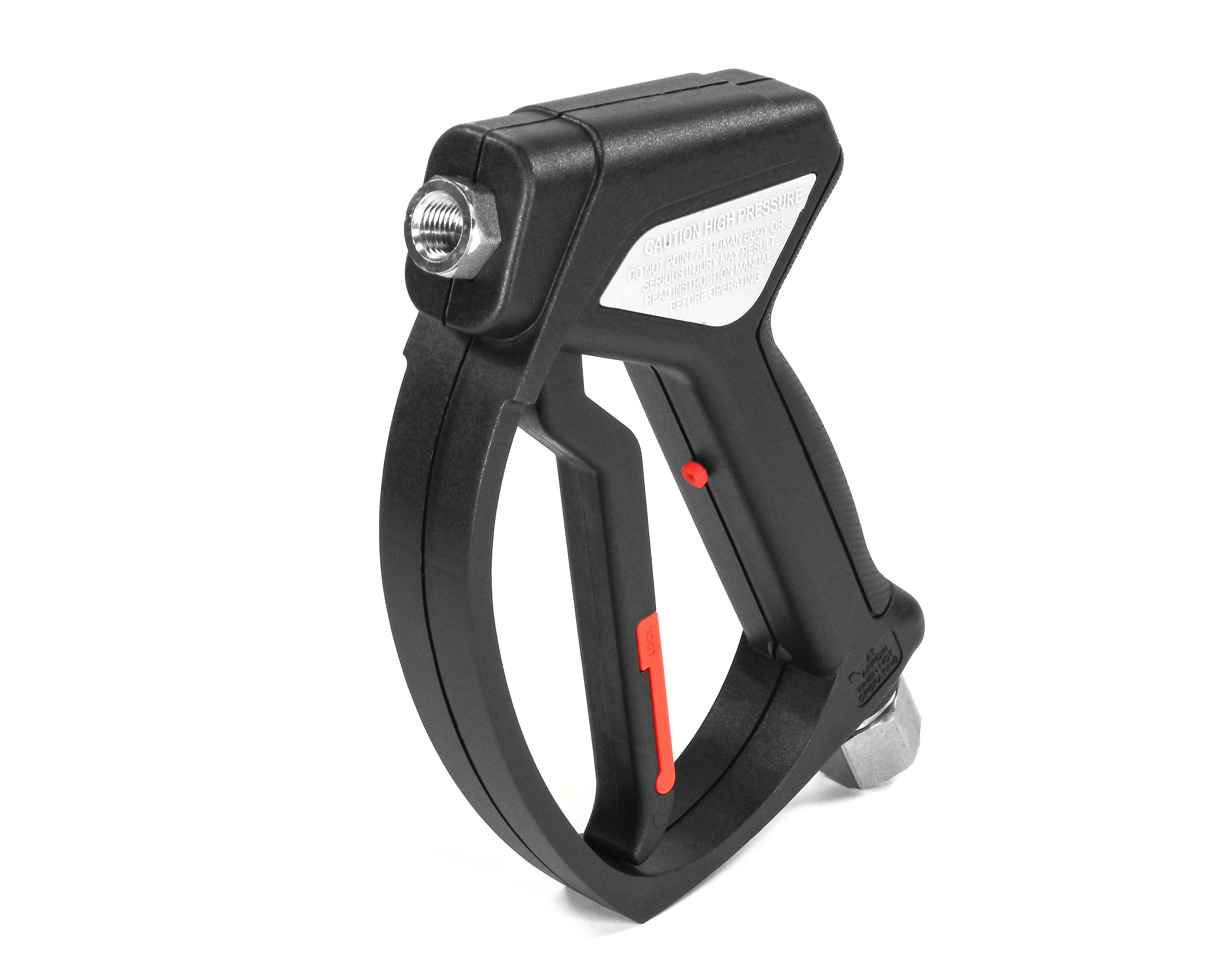 SGS28 SPRAY GUN-NICKEL PLATE BRASS-SS SWIVEL INLET