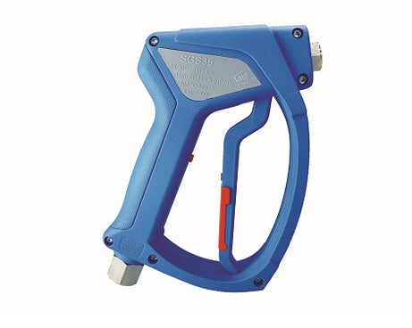 SGS35 SPRAY GUN-NICKEL PLATE BRASS-SS SWIVEL INLET