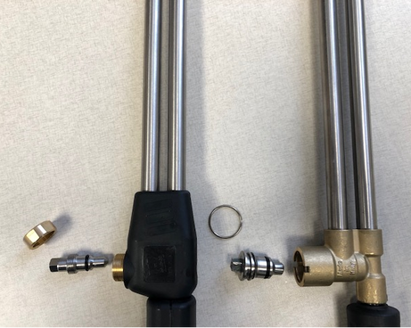 DLE28 DUAL LANCE PLATED PIPES