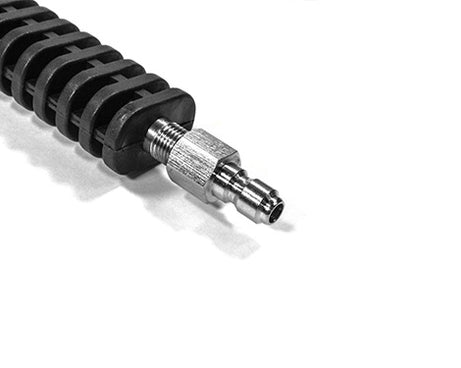 MTM Hydro 20" Stainless Steel Lance w/ 15° Bend & Quick Connects