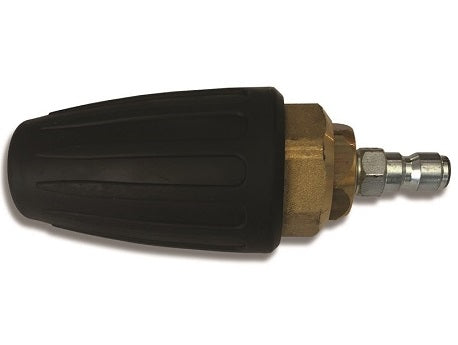 TURBO NOZZLE 5000 PSI 1/4 4.5 W/QC PLUG – MTM Hydro Parts