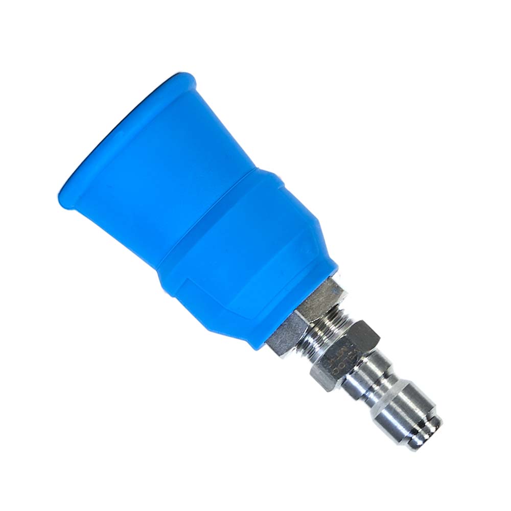 MTM Hydro Acqualine Nozzle with Guard, Size 4.0, 40° Spray Pattern