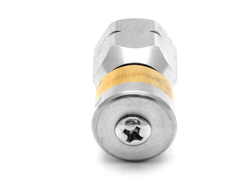 ROTATING SEWER NOZZLE 3X0.8MM-045 1/4F SS/BRASS