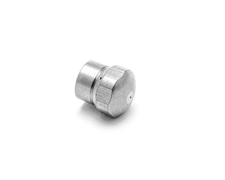 FIXED SEWER JETTING NOZZLE SS 1/8 NPT F-3+1-5.5