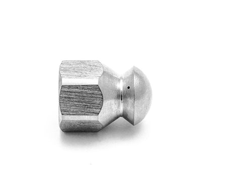 FIXED SEWER JETTING NOZZLE SS 1/4 NPT F 3+1 5.5