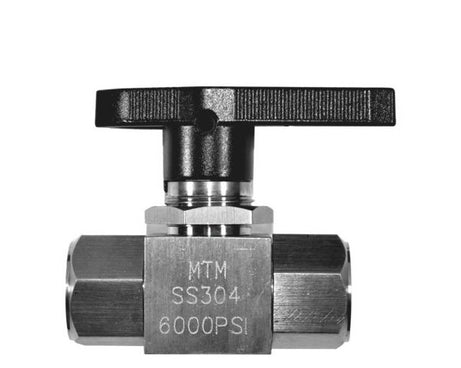 BALL VALVE STAINLESS STEEL 1/2 FXF6,000 PSI