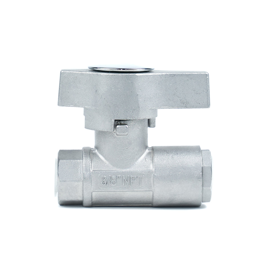 BALL VALVE SS10 3/8 FXF 5000 - ROUND