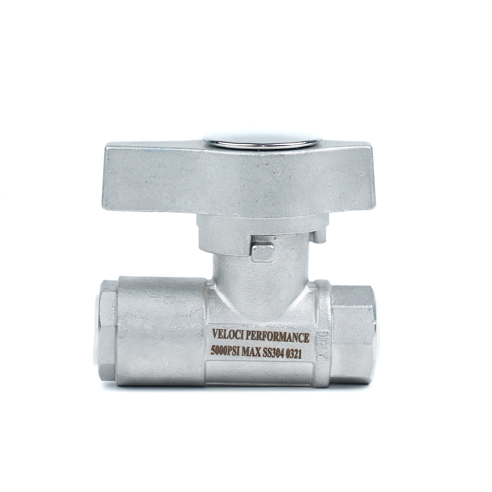 BALL VALVE SS10 3/8 FXF 5000 - ROUND