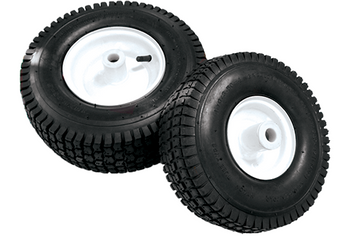 10 RUBBER WHEEL FOAM FILLED (W/NYLON BUSHING 5/8)