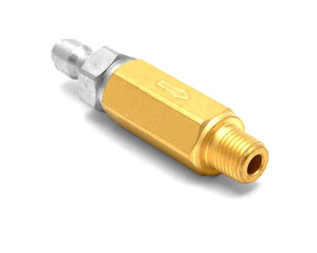FILTER HP QC PLUGX1/4M BRASS/STEEL 6,000PSI