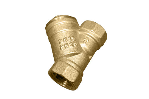 Brass 'Y' Inlet Filter-1/2