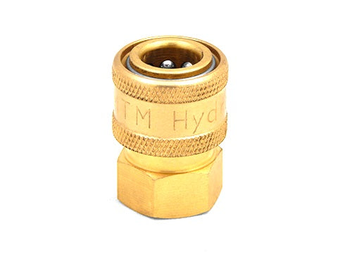 Brass QC Coupler 1/4 FPT - MTM Hydro