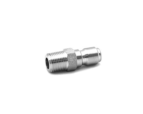 Hydrojet PLATED STEEL QC PLUG 1/4MPT