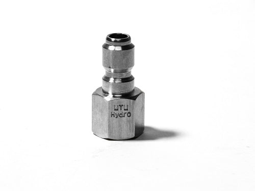 Hydrojet STAINLESS STEEL QC PLUG 1/4FPT