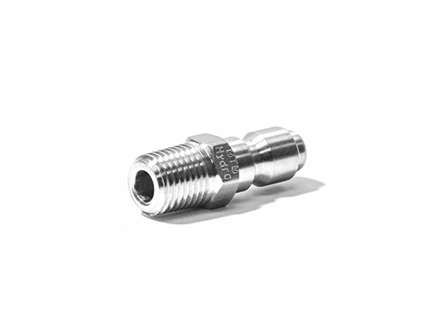 STAINLESS STEEL QC PLUG 3/8MPT