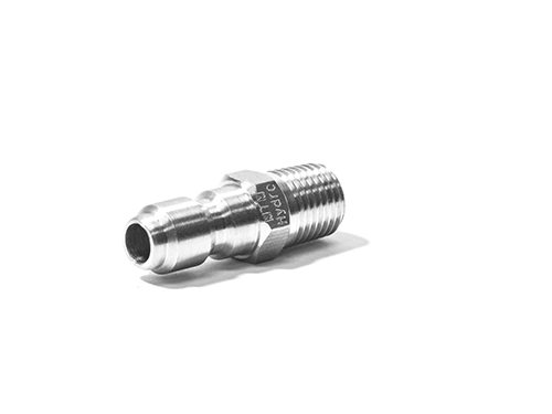 STAINLESS STEEL QC PLUG 3/8MPT