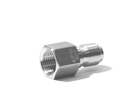 Hydrojet STAINLESS STEEL QC PLUG 3/8FPT