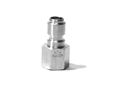 Hydrojet STAINLESS STEEL QC PLUG 1/2FPT