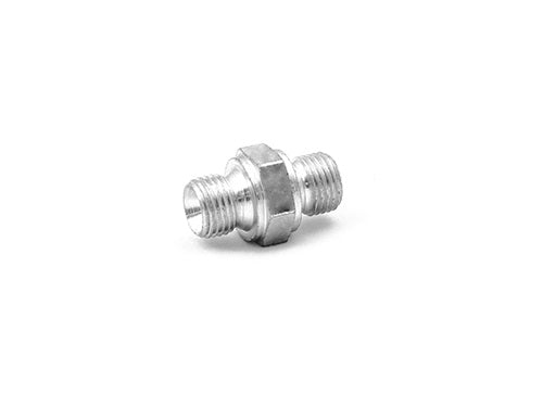 PLATED STEEL FITTING 1/4BSP M X 1/4 BSP M