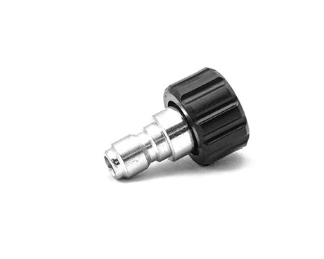 M22F 15MM TWIST COUPLER X 3/8 S.S. QC PLUG