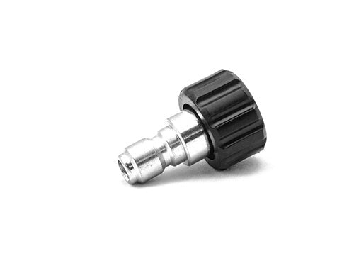 M22F 14MM TWIST COUPLER X 3/8 S.S. QC PLUG