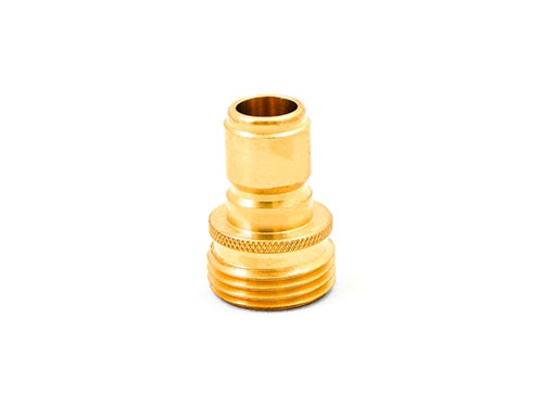 BRASS GARDEN HOSE QC PLUG