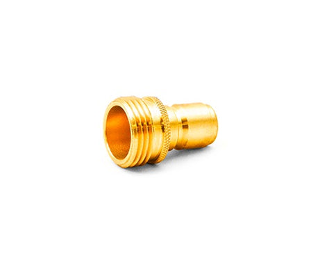 Veloci Performance Products Brass Garden Hose QC Plug (3/4" MGH)
