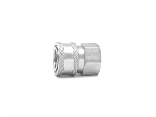 STAINLESS STEEL QC SOCKET W/LOCKING COLLAR 1/2 FPT