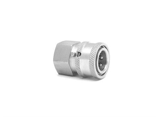 STAINLESS STEEL QC SOCKET W/LOCKING COLLAR 1/2 FPT