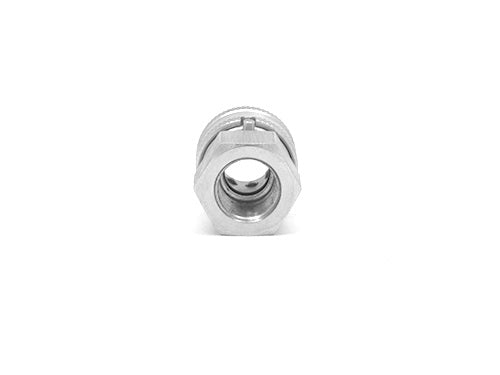 STAINLESS STEEL QC SOCKET W/LOCKING COLLAR 1/2 FPT