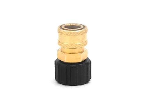 COUPLER BRASS 3/8 QC X M22 F TWIST COUPLER (15MM)