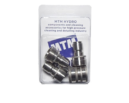 MTM HYDRO SS GARDEN HOSE QC KIT