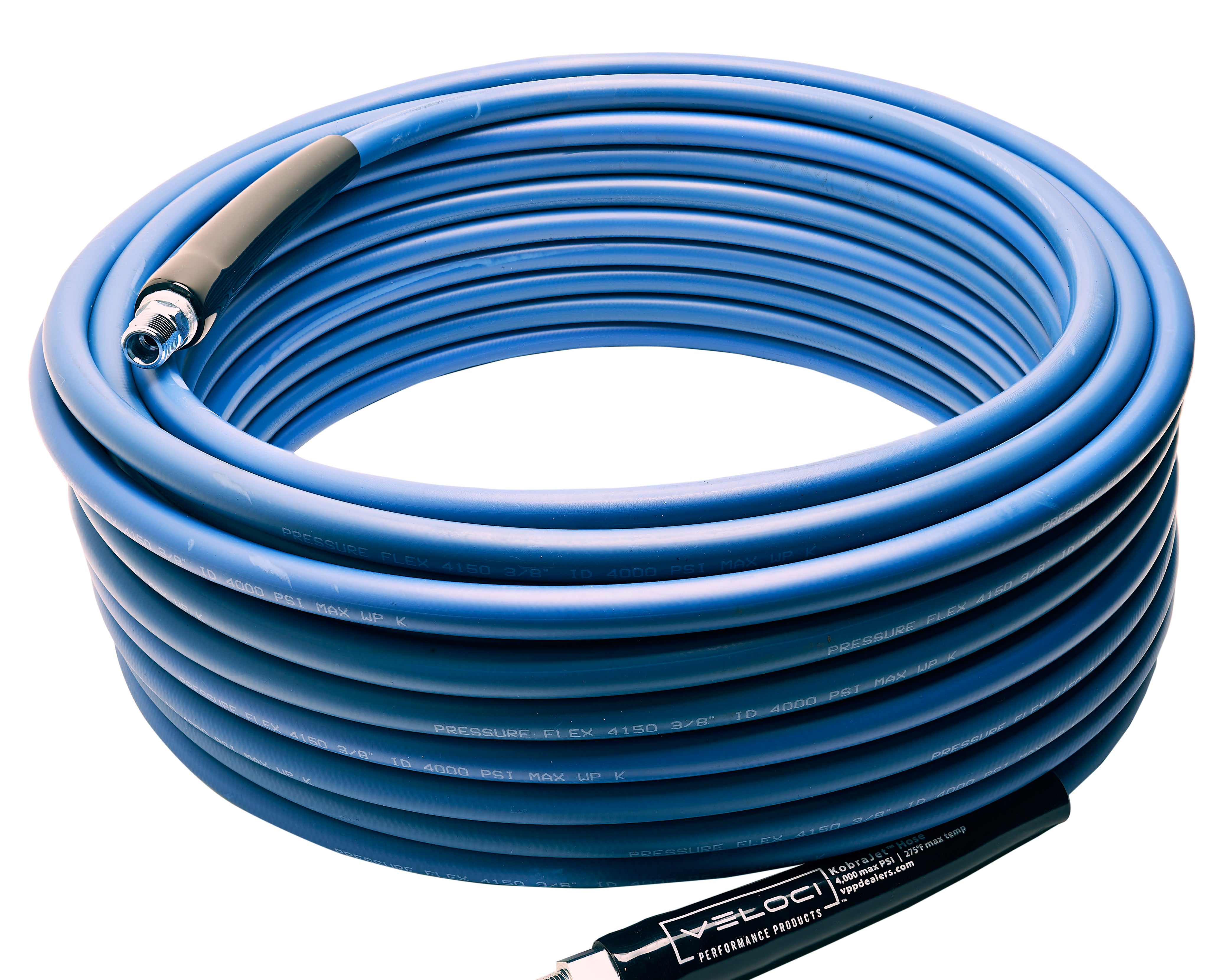 HOSE SMOOTH 3/8 X 100 4,000 PSI, NO MARK BLUE