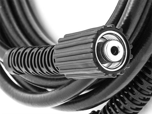 3200 PSI BLACK 1/4 X 25 PVC HOSE ASSEMBLY