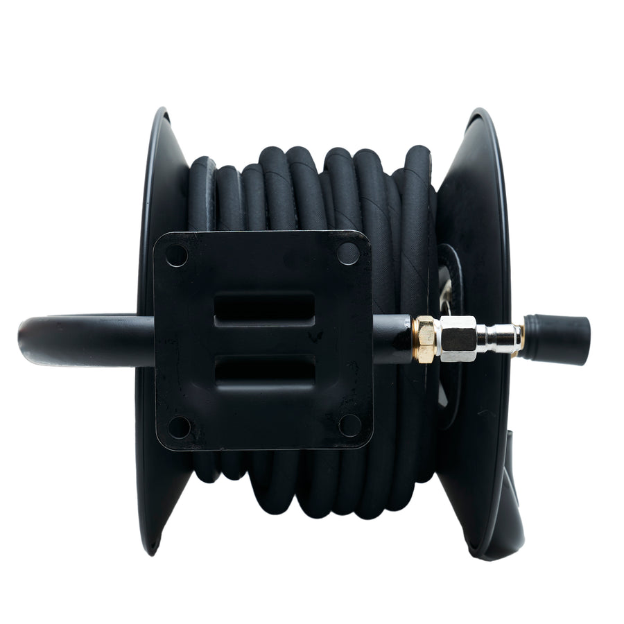 100' Professional Hose Reel Kit - 100' Black