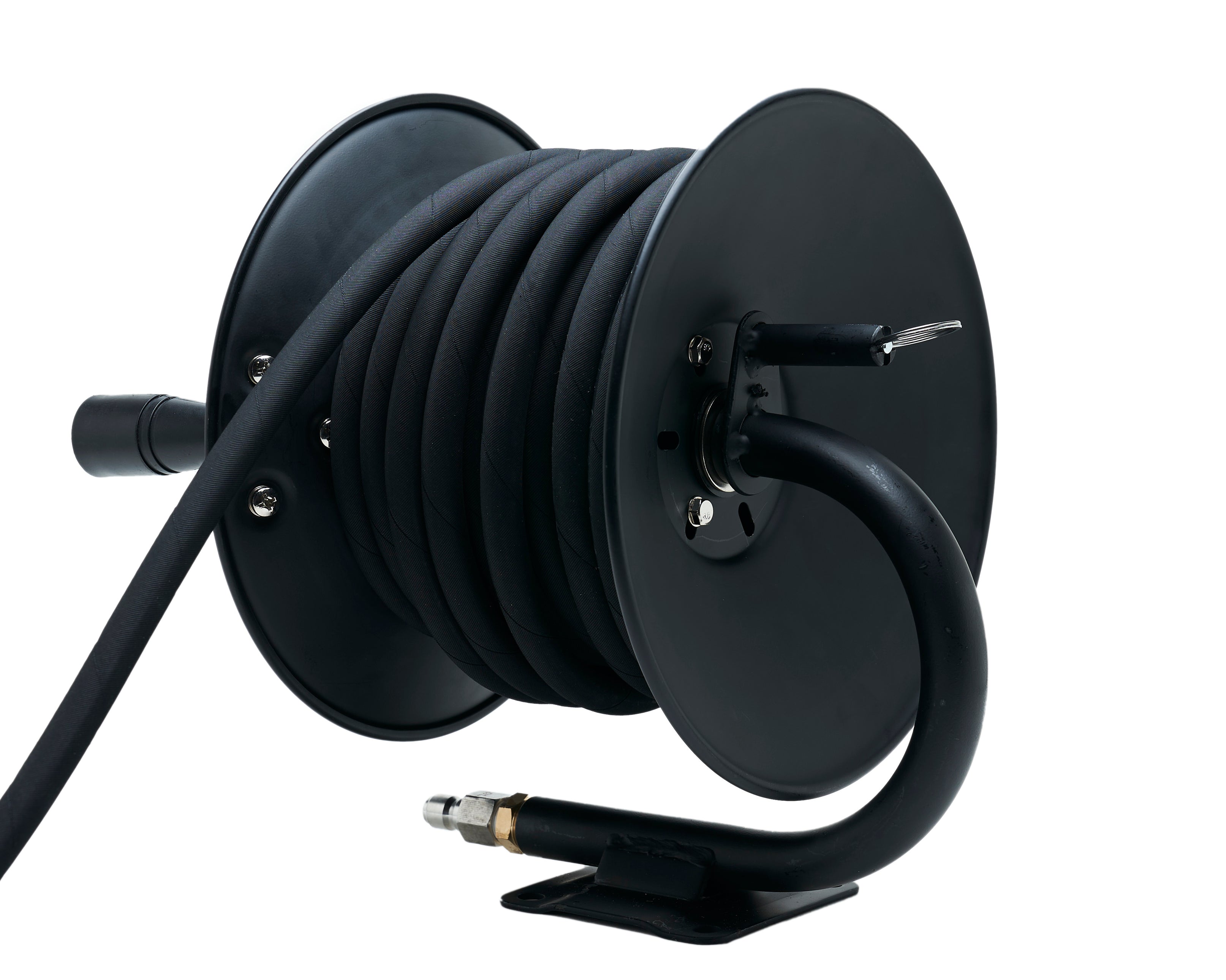 50' PROFESSIONAL- HOSE REEL KIT- 50' BLACK