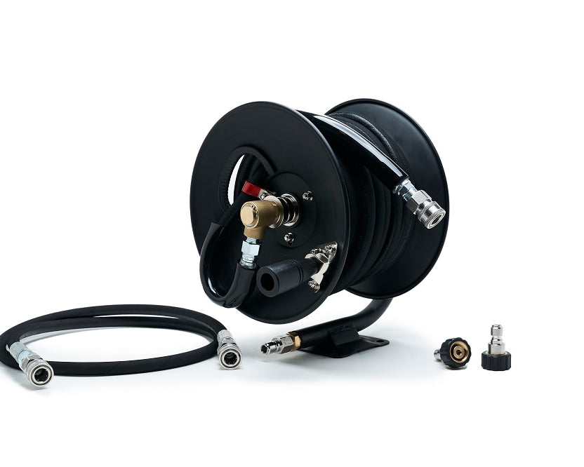 50' PROFESSIONAL- HOSE REEL KIT- 50' BLACK