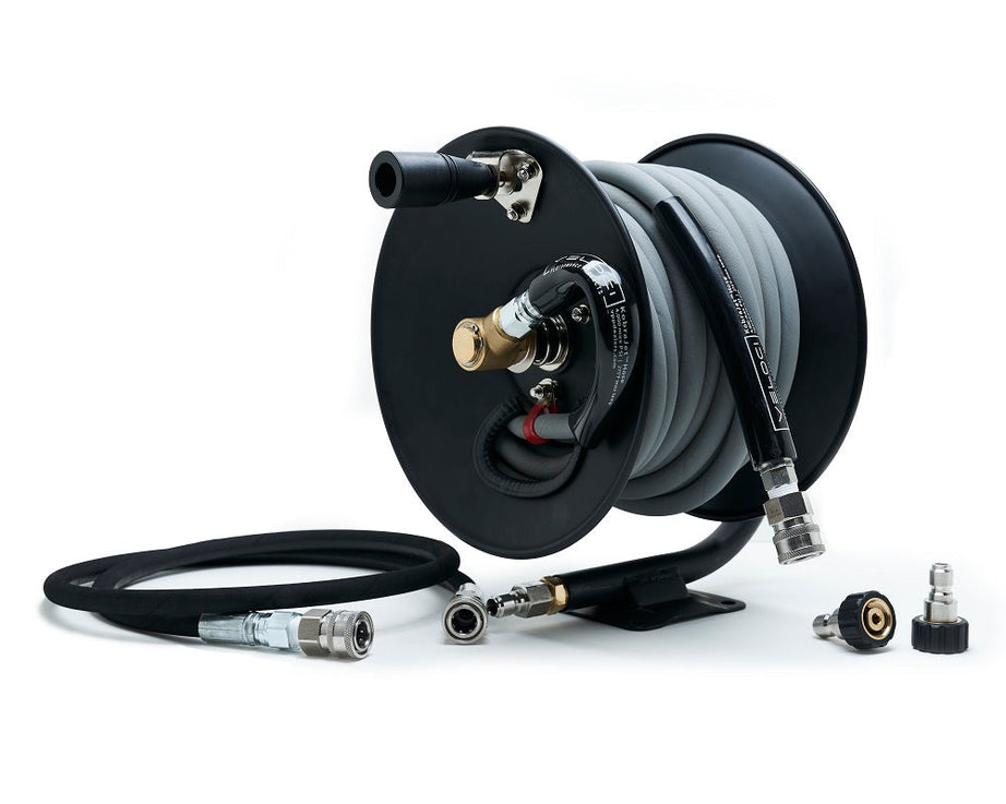 100' PREMIUM HOSE REEL KIT-100 NO MARK GREY