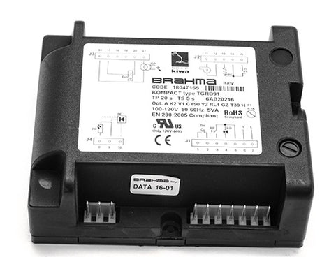 FIRE155, 200, 300 CONTROL BOX  TGRD 91 120V-E40124