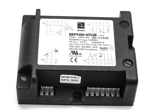 FIRE155, 200, 300 CONTROL BOX  TGRD 91 120V-E40124